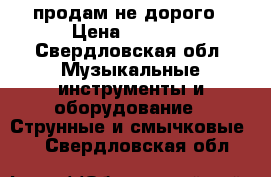 продам не дорого › Цена ­ 2 600 - Свердловская обл. Музыкальные инструменты и оборудование » Струнные и смычковые   . Свердловская обл.